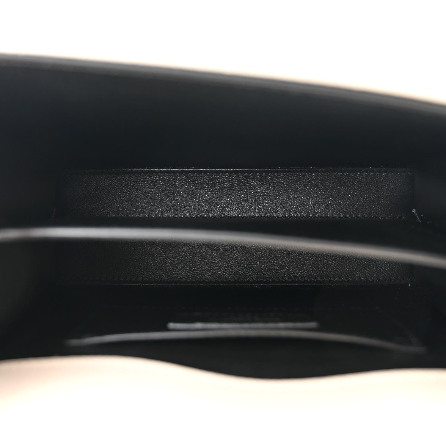 Saint Laurent Grain de Poudre Mini Classic Monogram Cassandra Top Handle Crema Soft 5 of 11