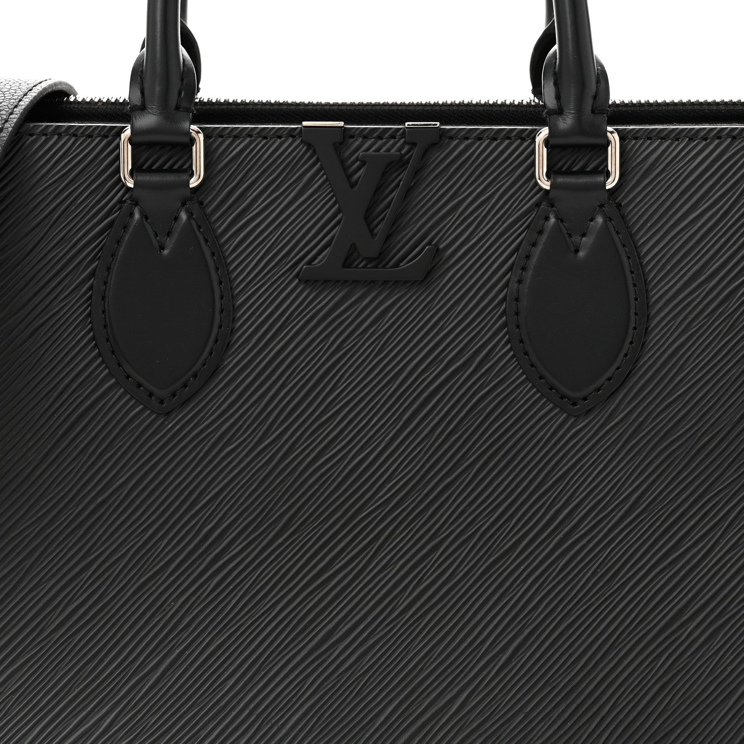 Louis Vuitton Epi Grenelle Tote MM Black 7 of 10