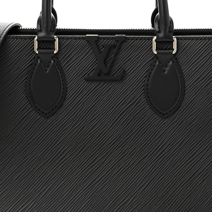 Louis Vuitton Epi Grenelle Tote MM Black 7 of 10