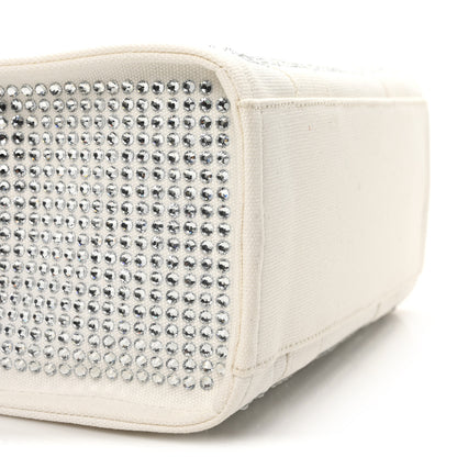 Marc Jacobs Crystal Canvas Small The Tote Bag White 9 of 10