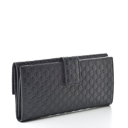 Gucci Microguccissima Continental Flap Wallet Navy 3 of 8