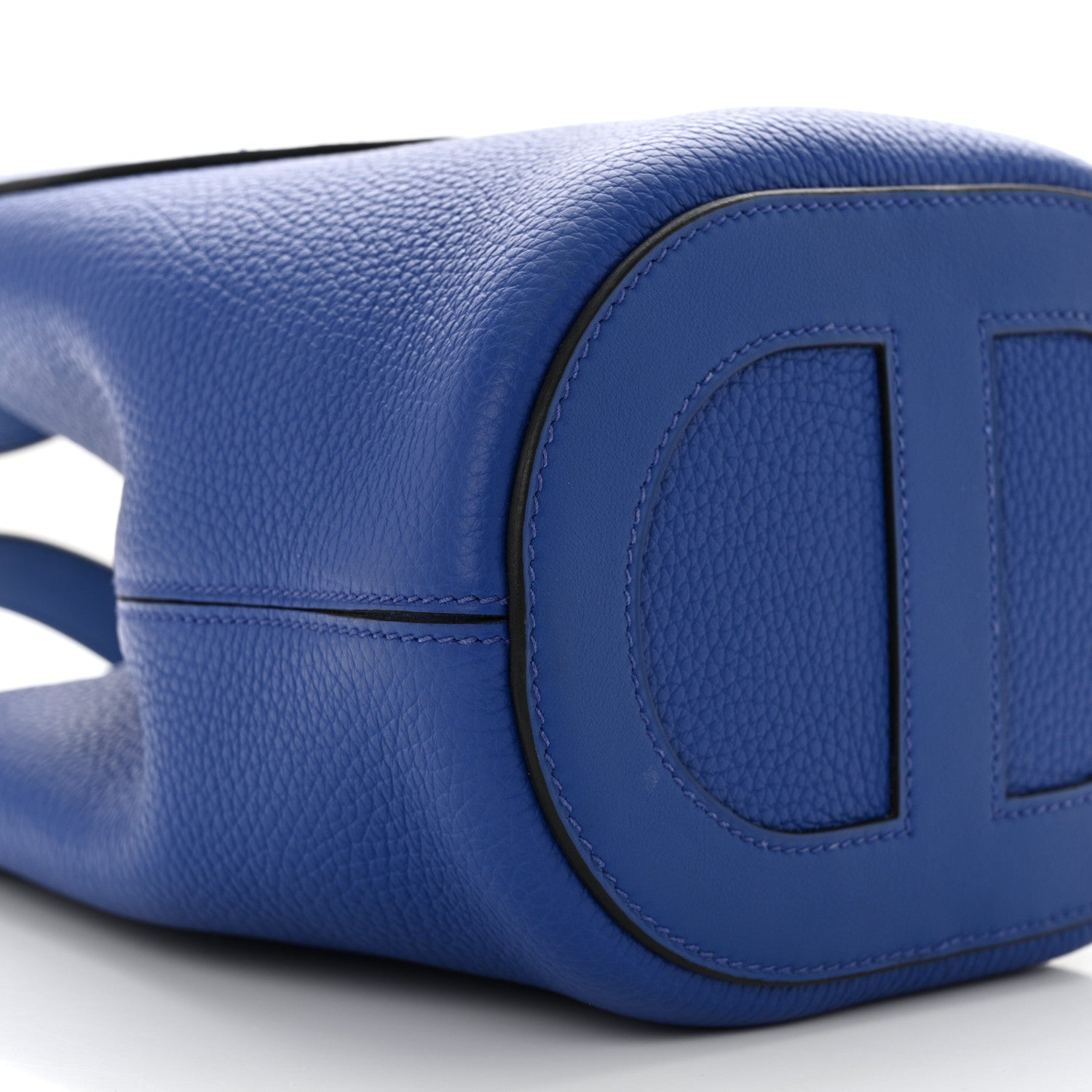 Hermes Taurillon Clemence Swift In-The-Loop 18 Bag Bleu Royal 9 of 11