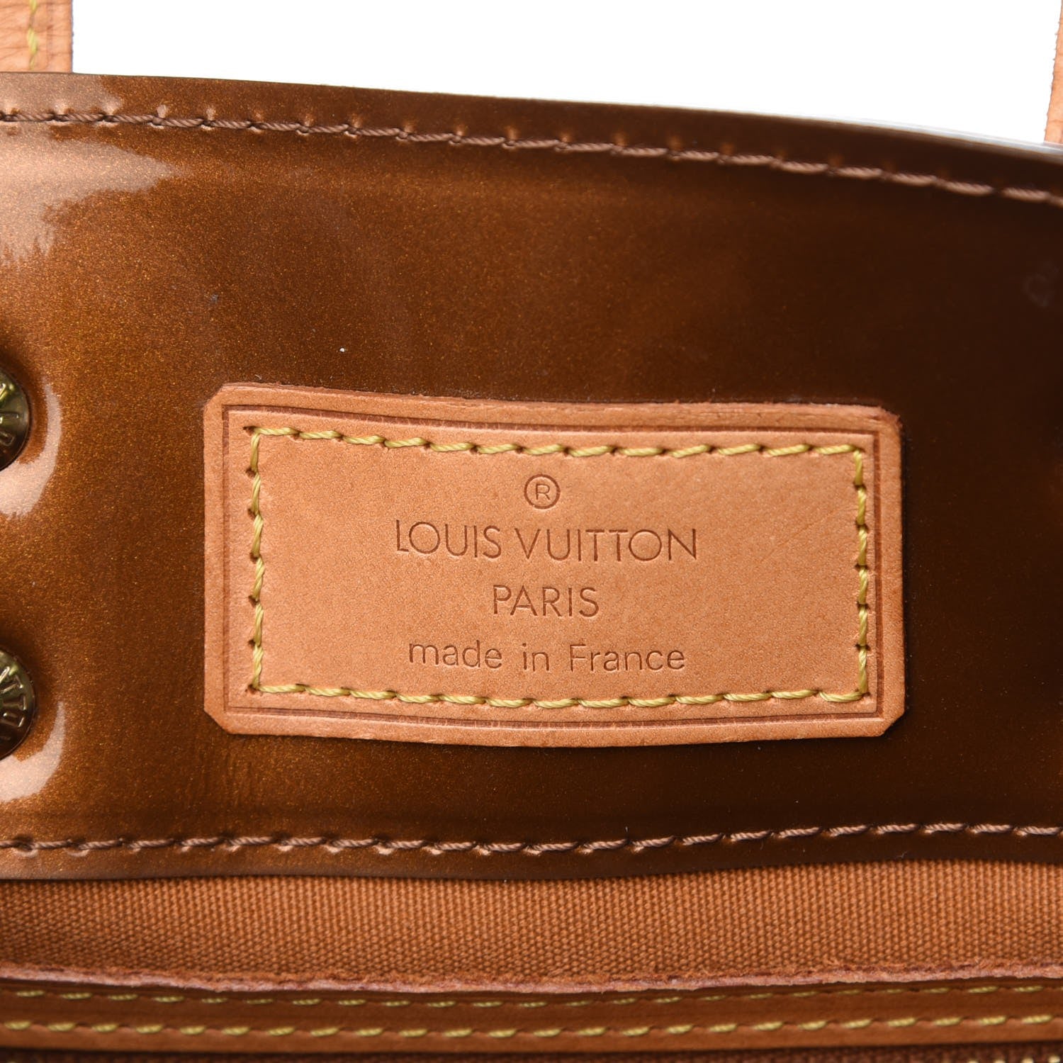 Louis Vuitton Vernis Reade PM Bronze 6 of 11