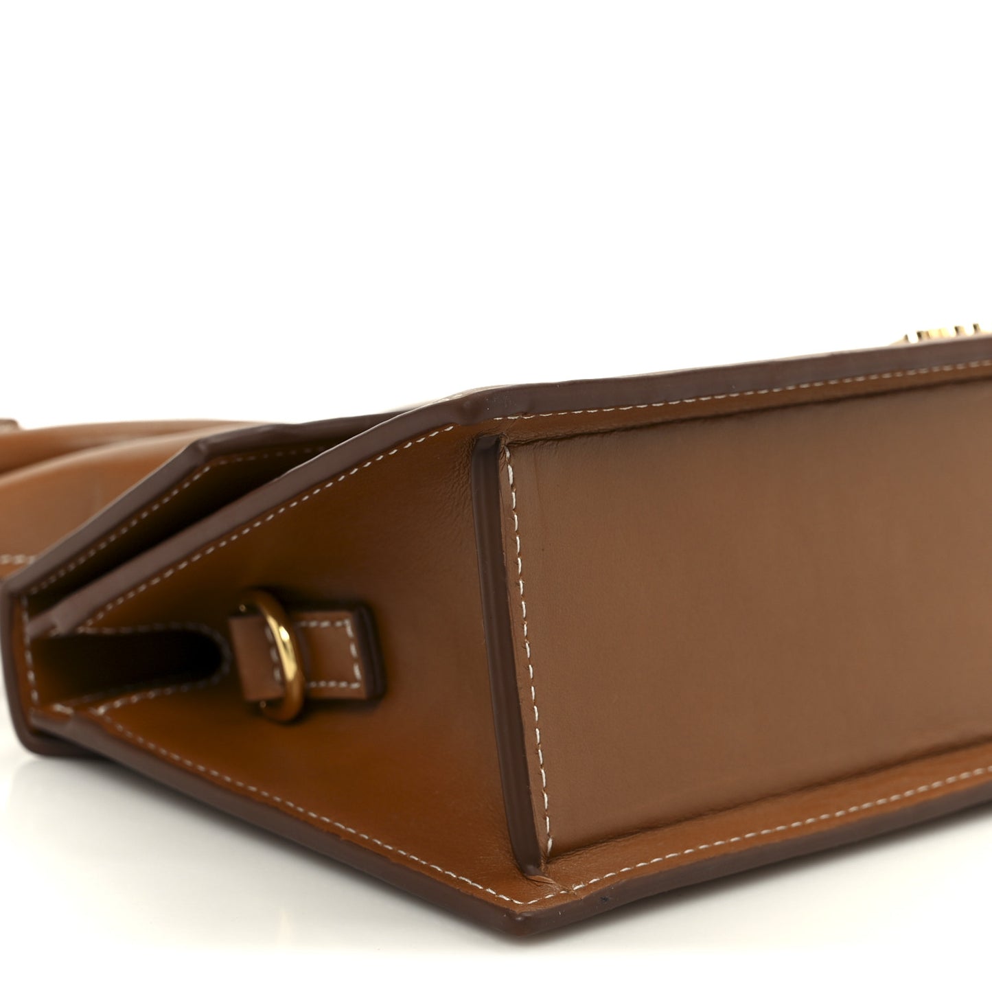 Smooth Calfskin Le Chiquito Noeud  Light Brown