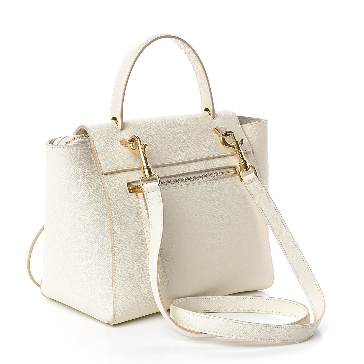 Grained Calfskin Micro Belt Bag Linen