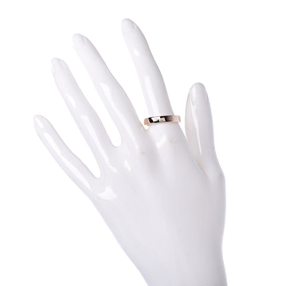 Cartier 18K Pink Gold 4mm Happy Birthday Band Ring 58 8.25 2 of 4