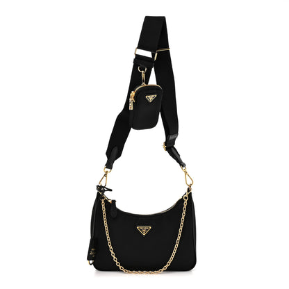 Prada Nylon Re-Edition 2005 Shoulder Bag Black 1 of 9