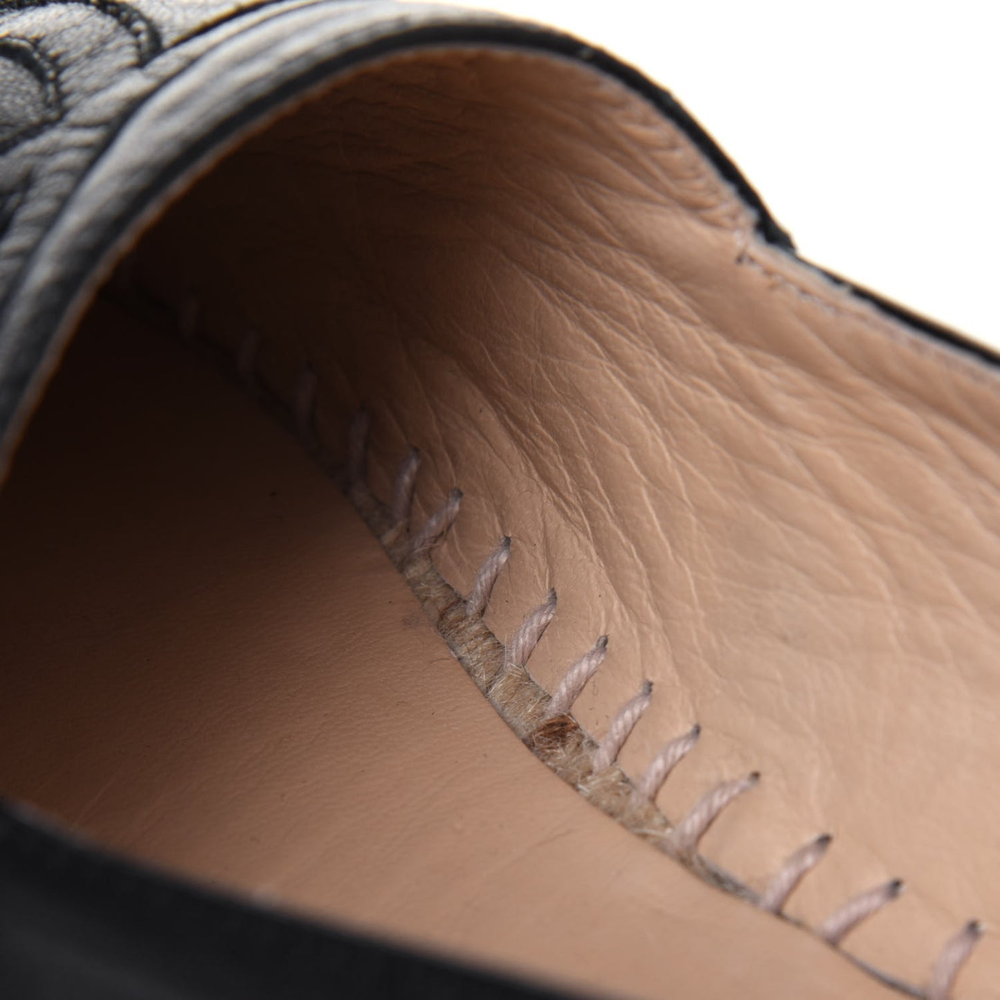 Lambskin CC Espadrilles 39 Black