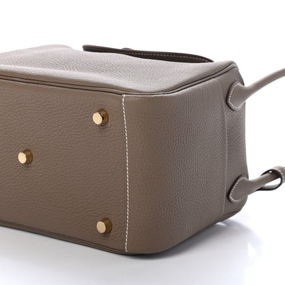 Hermes Taurillon Clemence Lindy 26 Etoupe 8 of 8
