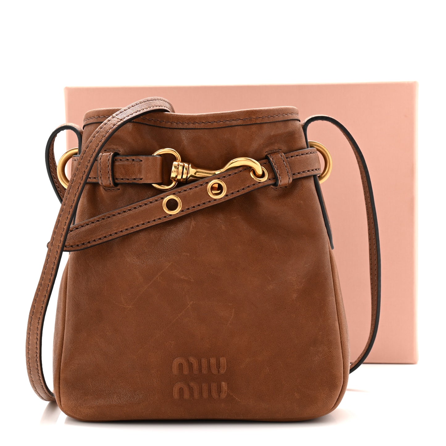 Nappa Aviator Pouch Bag Rovere