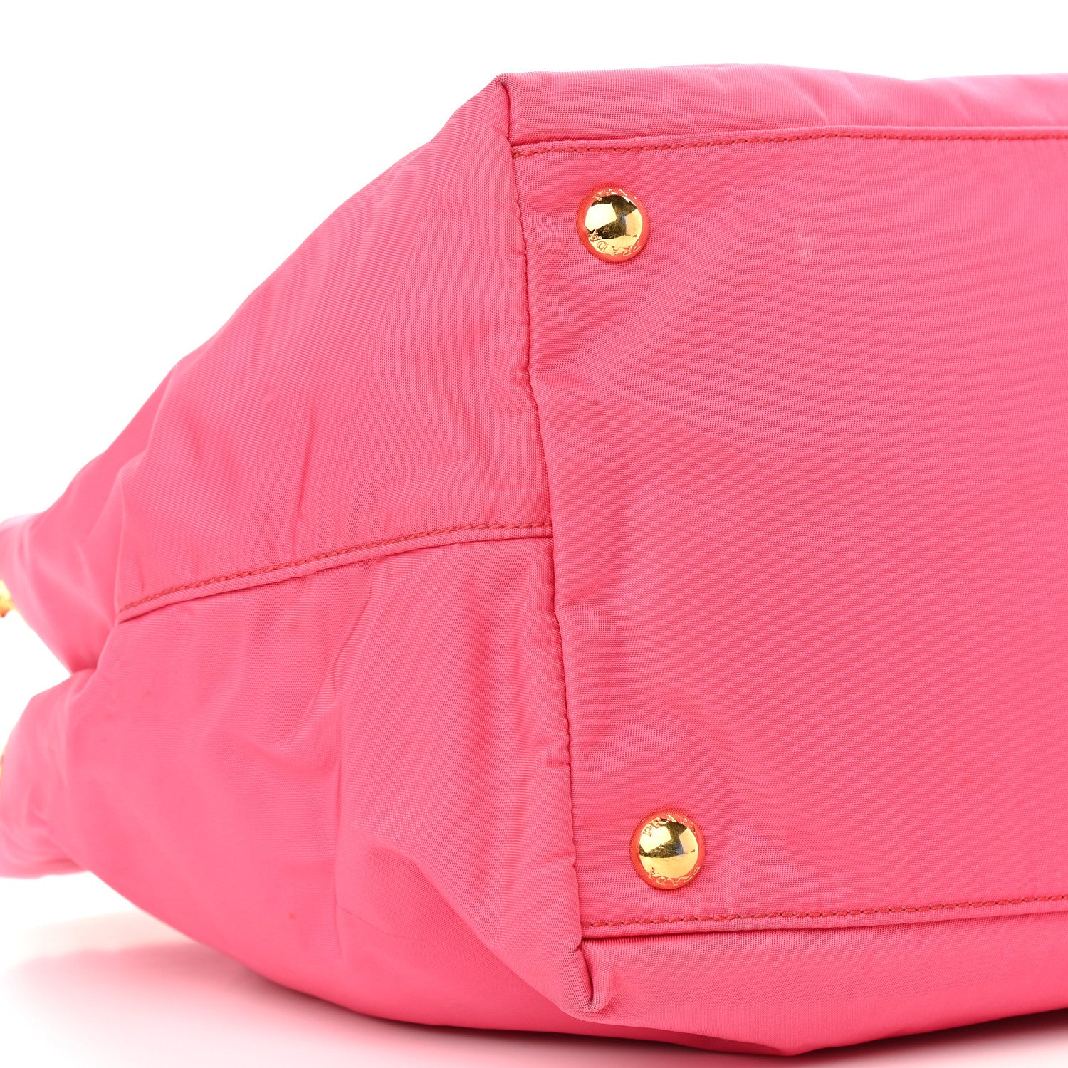 Prada Nylon Tessuto Fiocco Bow Tote Begonia 7 of 9