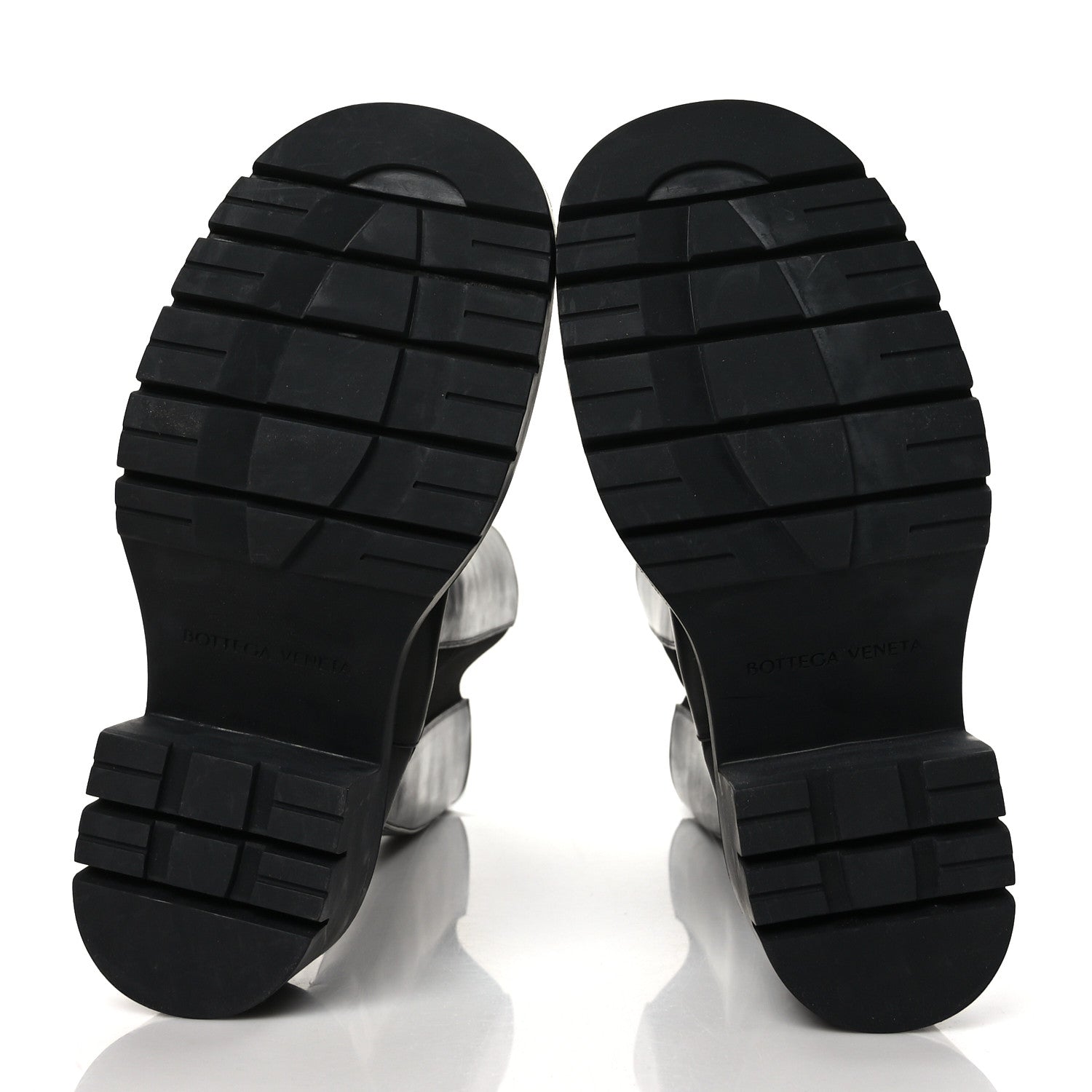 Bottega Veneta Calfskin The Lug Chelsea 30/70mm Tall Boots 38.5 Black 5 of 8
