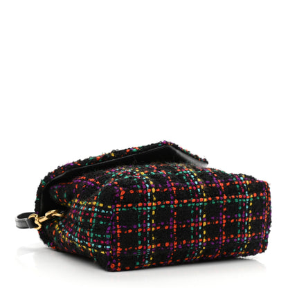 Saint Laurent Tweed Toy Loulou Shoulder Bag Black 4 of 11