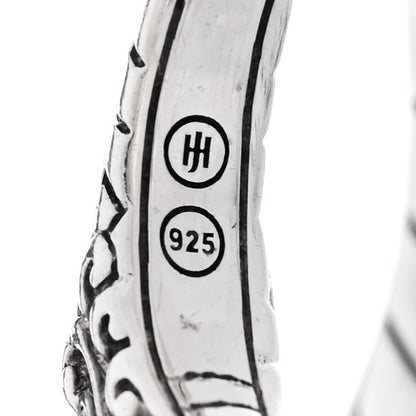 John Hardy Sterling Silver Diamond Naga Dragon Head Ring 56 7.5 4 of 4