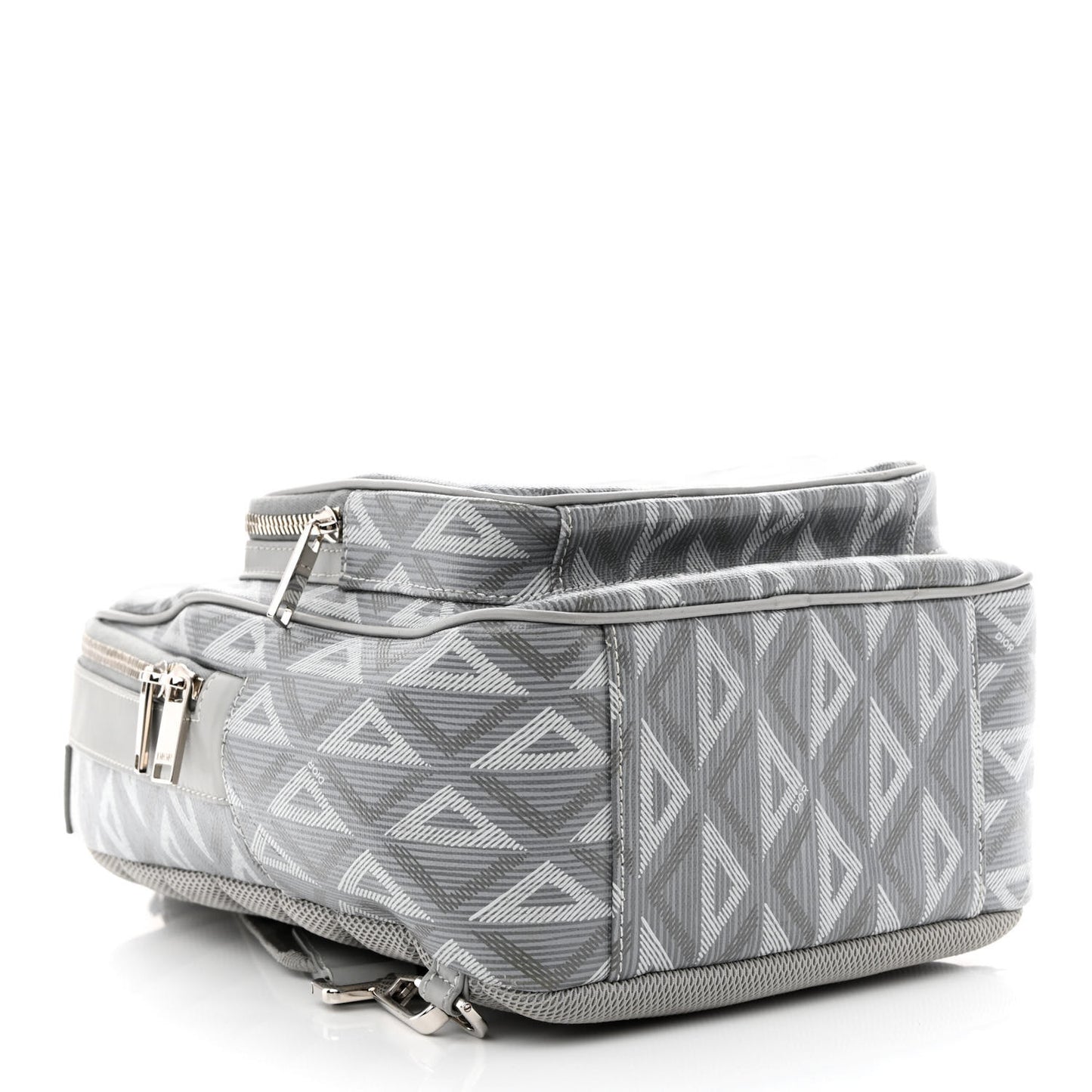 Coated Canvas CD Diamond Mini Rider Backpack Gray