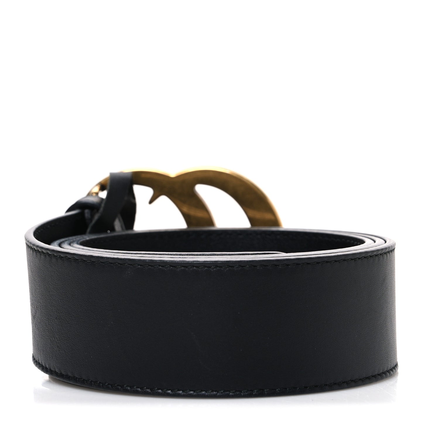 Calfskin Double G 40mm Belt 95 38 Black
