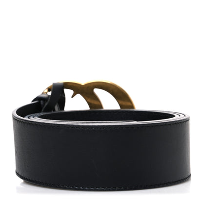 Gucci Calfskin Double G 40mm Belt 95 38 Black 2 of 5