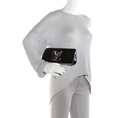 Louis Vuitton Epi Electric Sobe Clutch Black 2 of 7