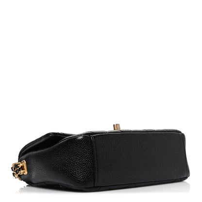 Chanel Caviar Quilted Mini Chain Soul Flap Black 4 of 10