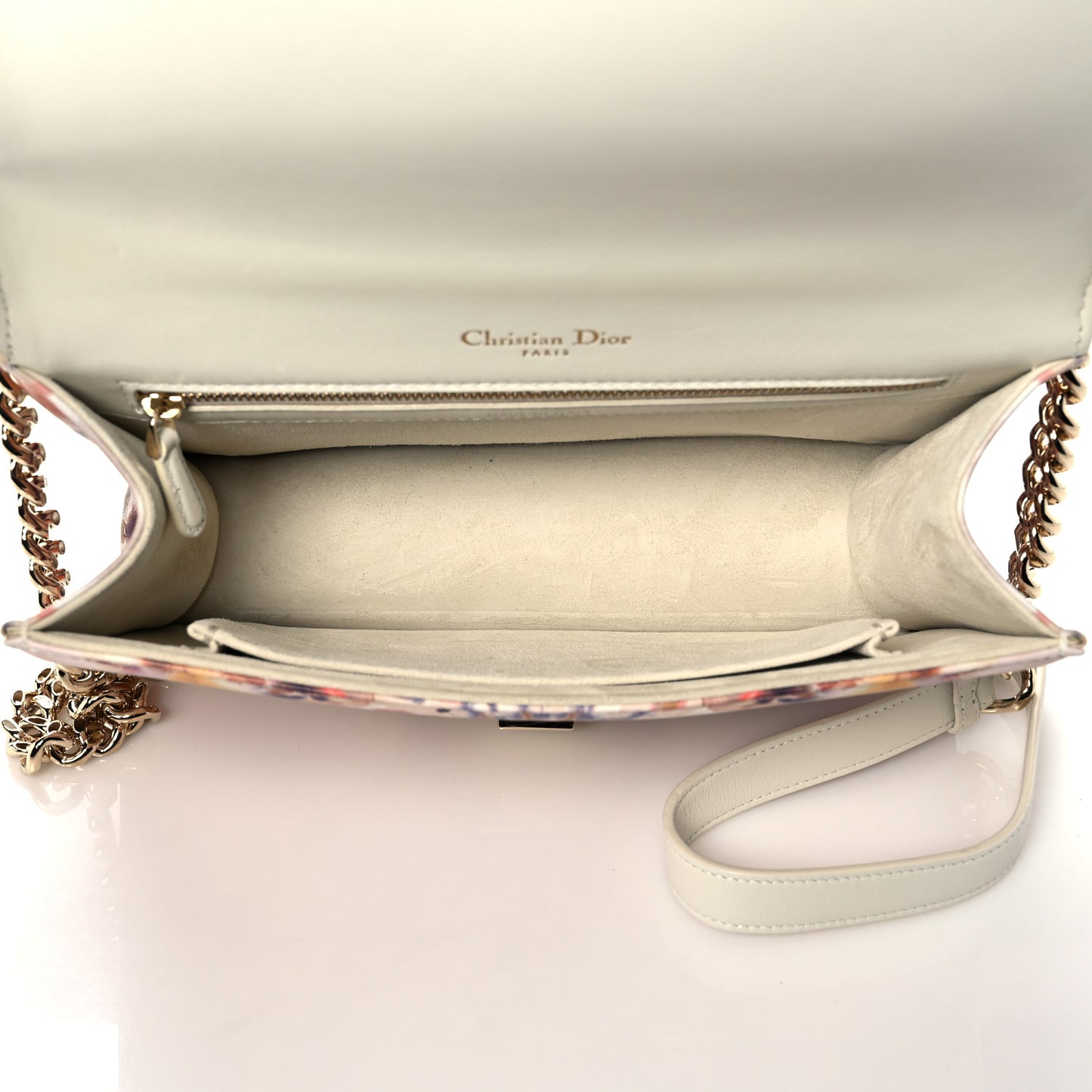 Calfskin Printed Medium KaleiDiorscopic Diorama Flap Bag Multicolor