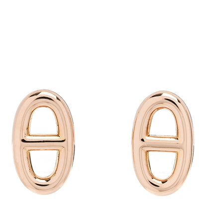 Hermes 18K Rose Gold TPM Farandole Stud Earrings 1 of 5