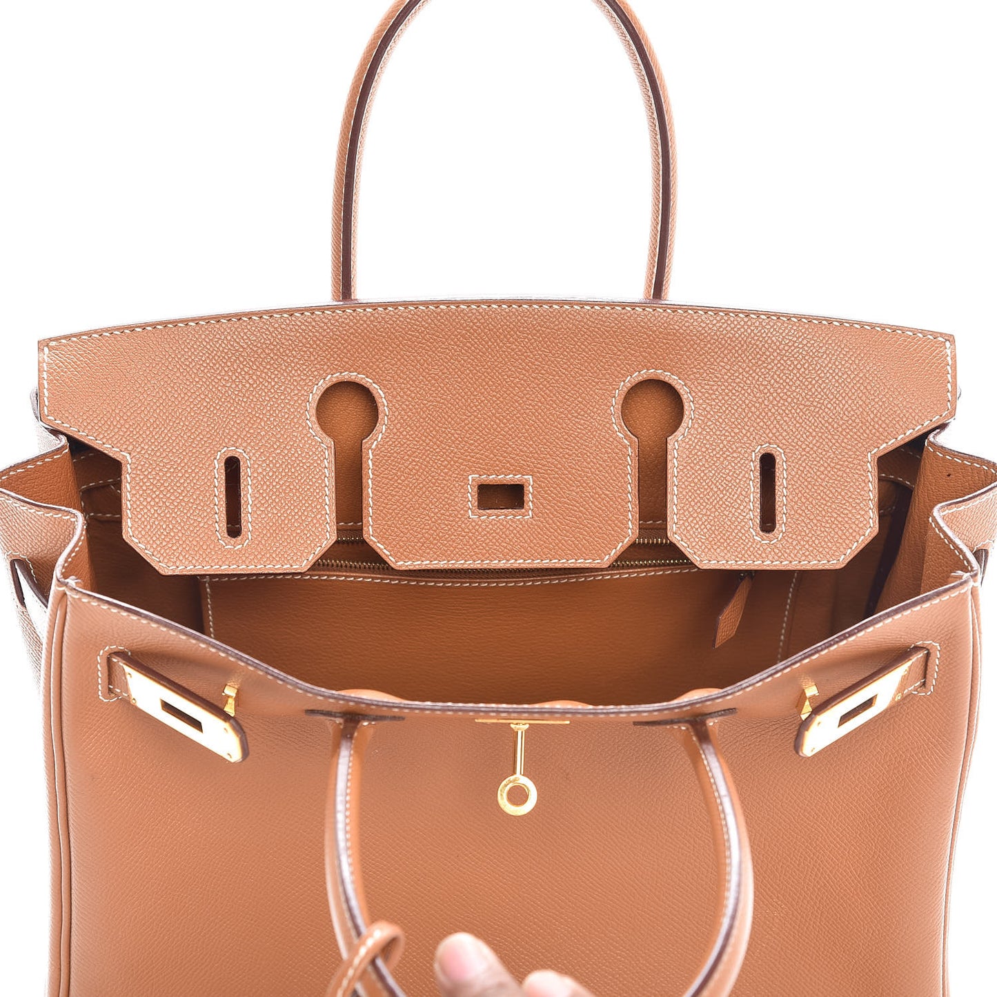 Epsom Birkin 30 Gold