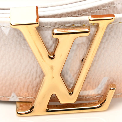 Louis Vuitton Monogram Giant By The Pool 30mm LV Iconic Reversible Belt 90 36 Brume 6 of 7