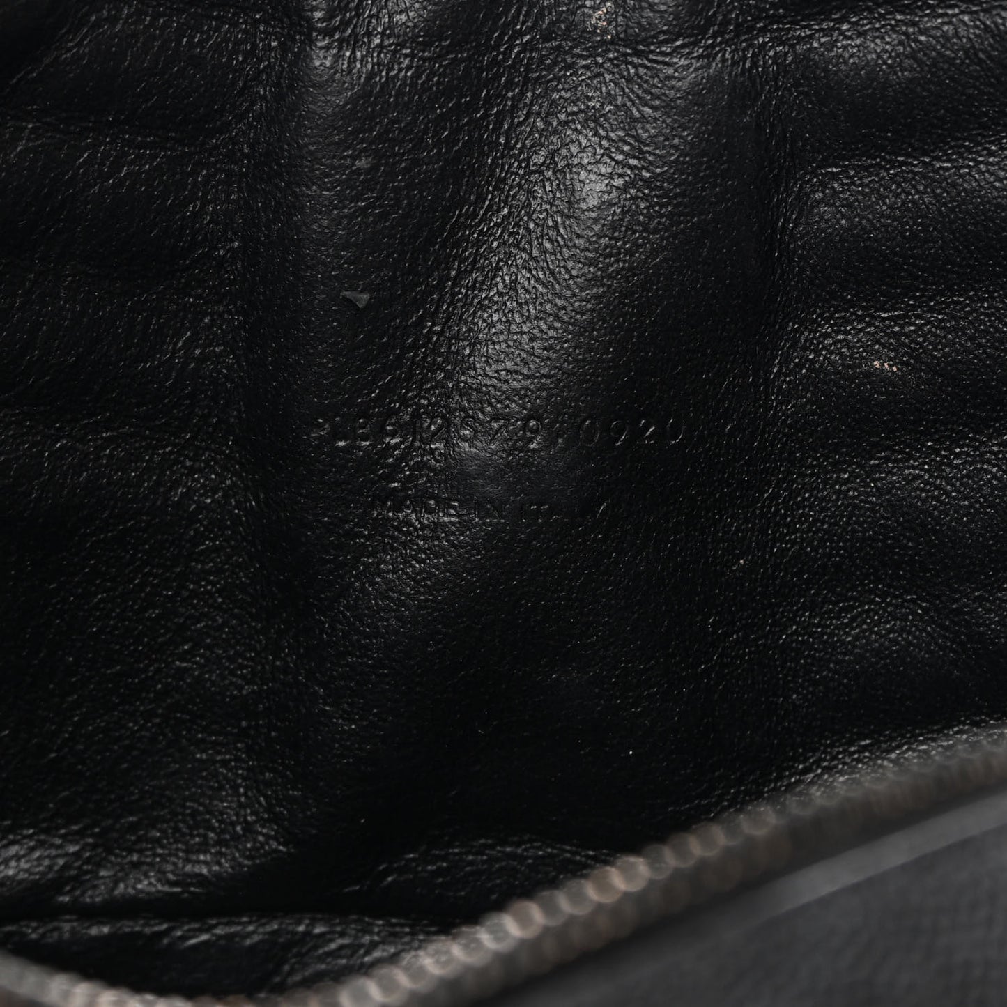 Grain De Poudre Matelasse Monochrome Monogram Mini Lou Camera Bag Black