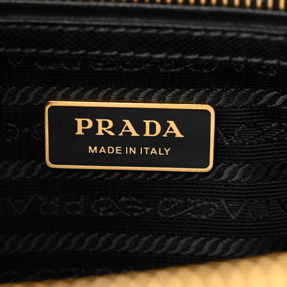 Prada Saffiano Small Galleria Double Zip Tote Black 6 of 9