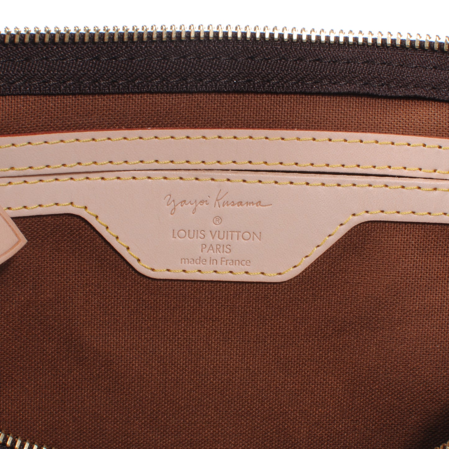 Monogram Kusama Town Speedy 30 White