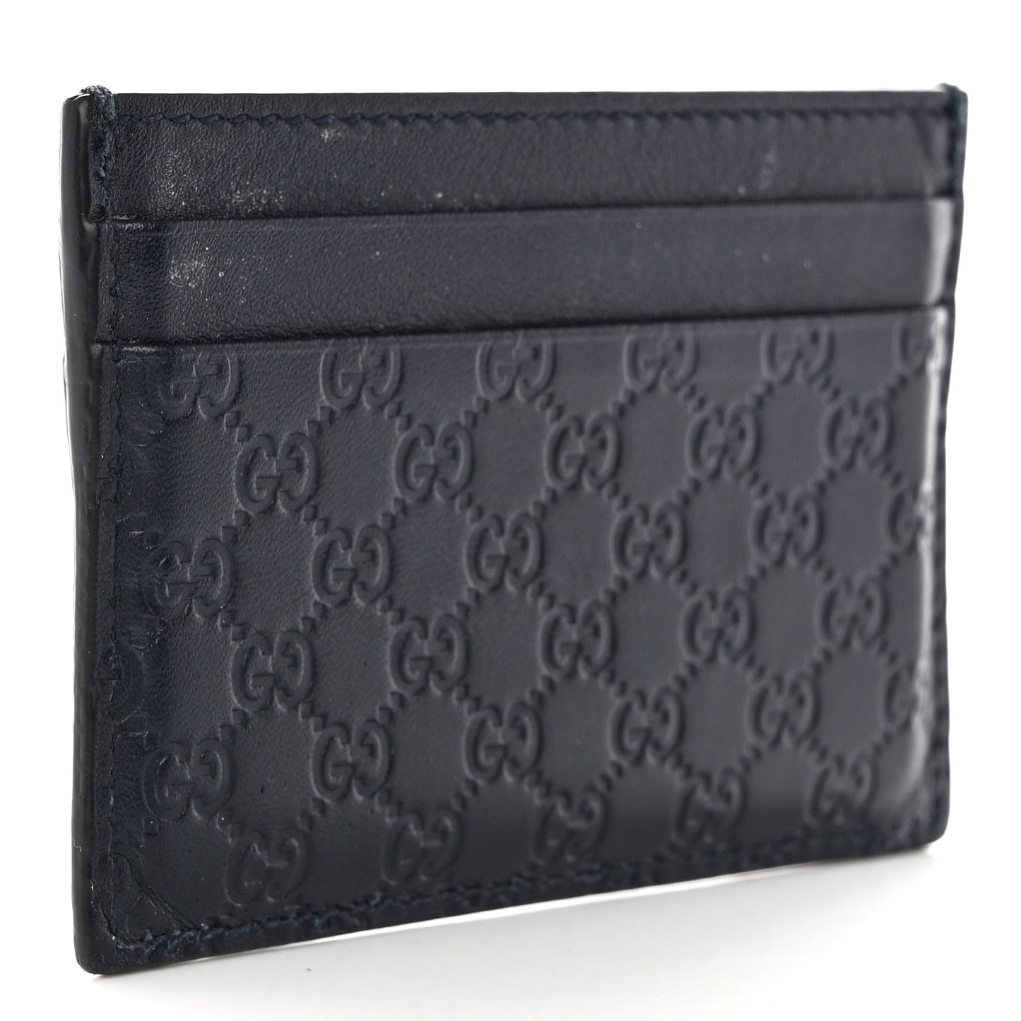 Microguccissima Card Holder Blue