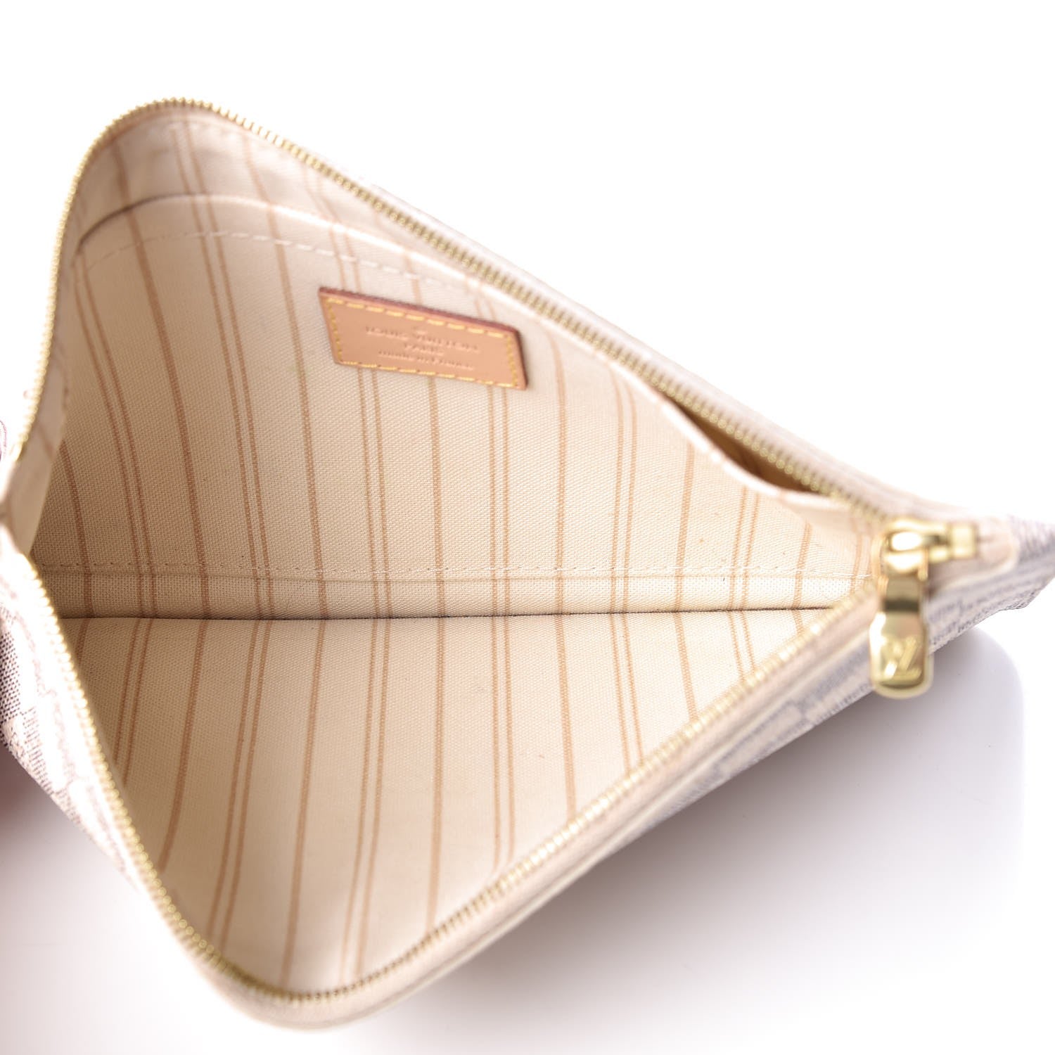 Louis Vuitton Damier Azur Neverfull MM GM Pochette 5 of 12
