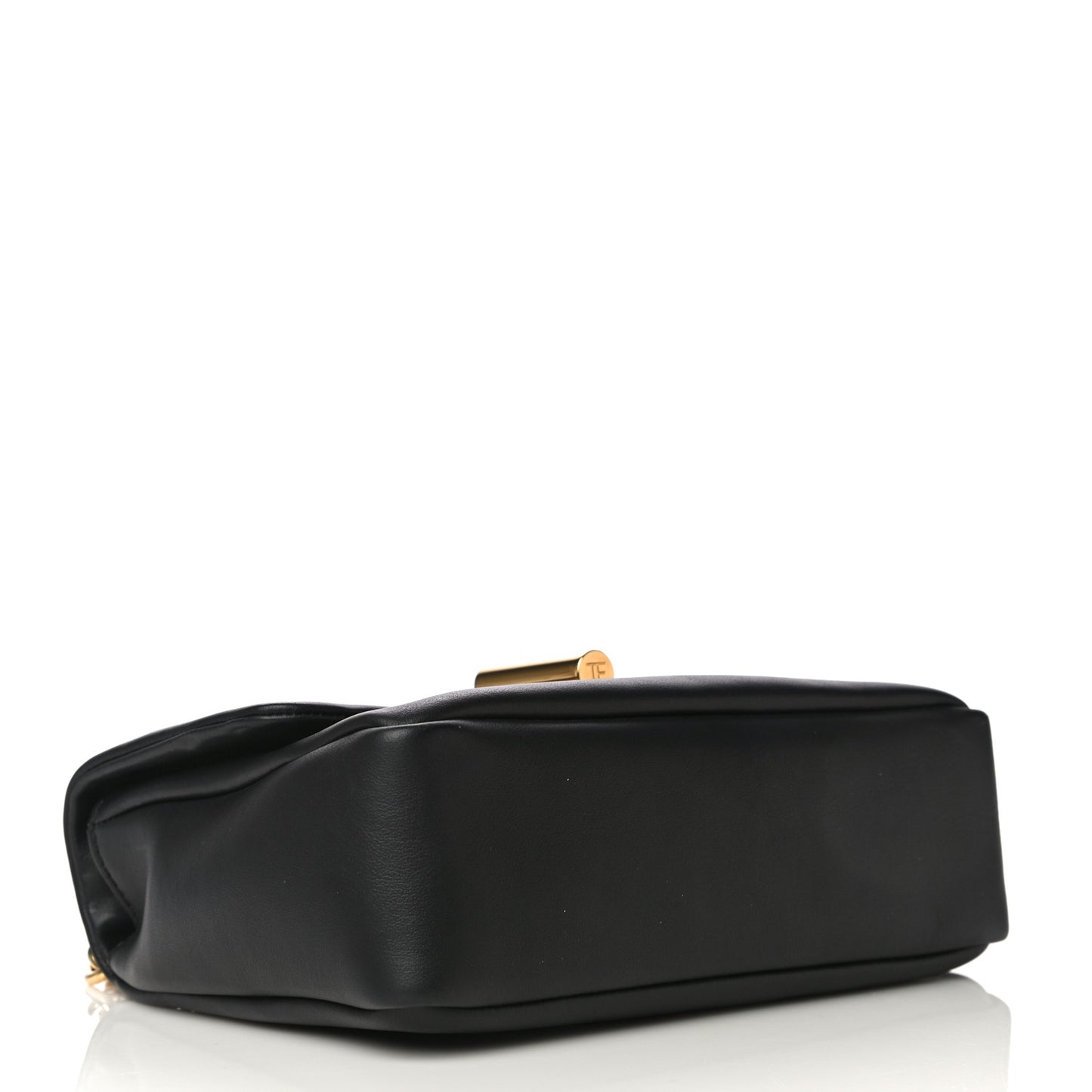 Calfskin Natalia Chain Bag Black