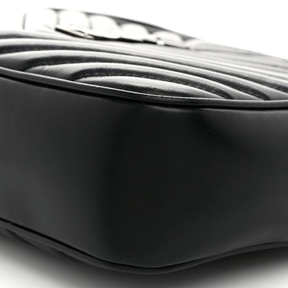 Saint Laurent Calfskin Matelasse Monogram Lou Camera Bag Black 10 of 10