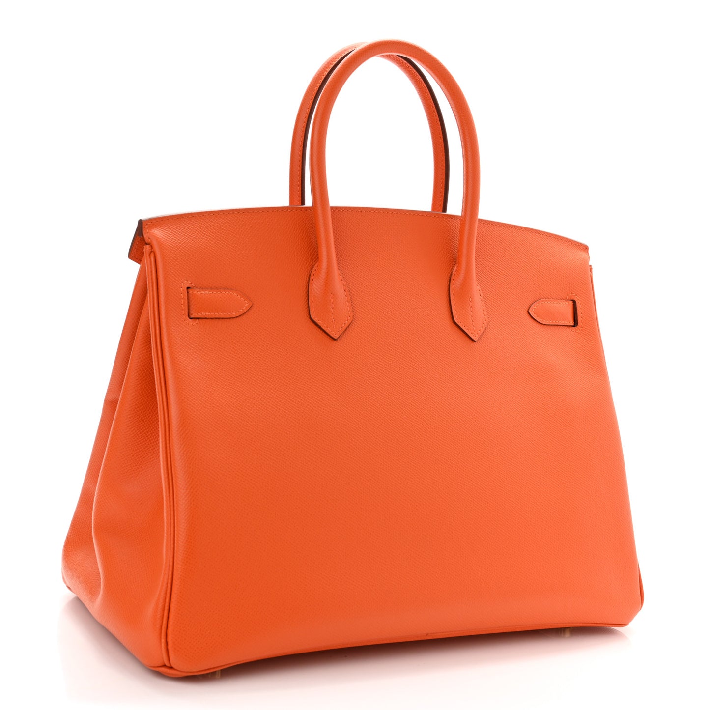 Epsom Birkin 35 Orange