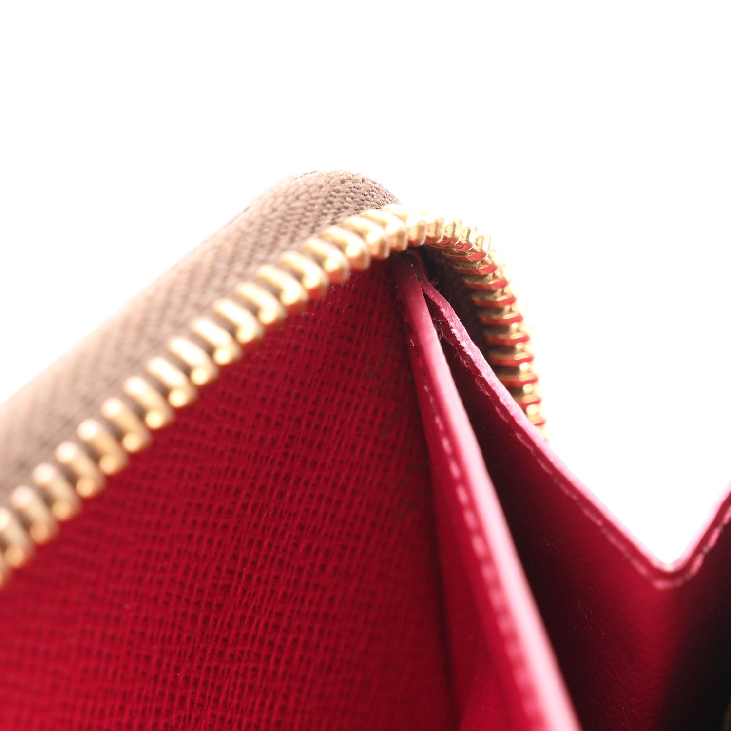 Louis Vuitton Monogram Clemence Wallet Fuchsia 7 of 8