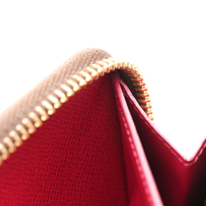 Louis Vuitton Monogram Clemence Wallet Fuchsia 7 of 8