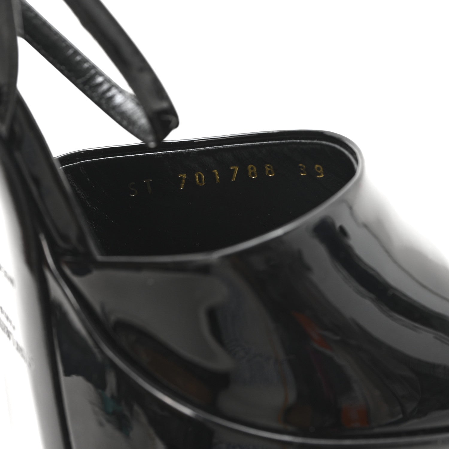 Saint Laurent Vernice Grupy Sexy 95 Tanouk Platform Sandals 39 Black 9 of 9