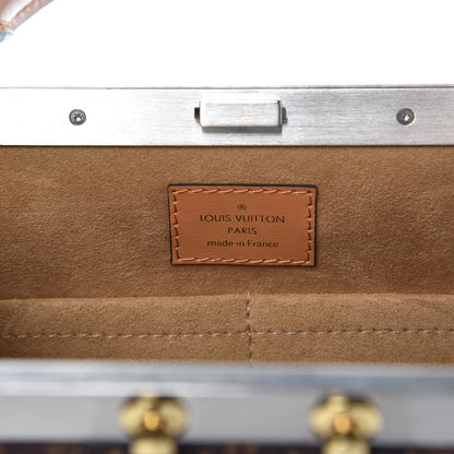 Louis Vuitton Calfskin Transformed Monogram Time Trunk Crown Frame Bag 6 of 7
