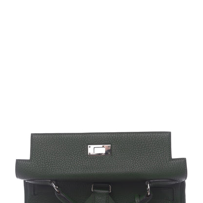 Hermes Togo Kelly Ado Backpack Vert Fonce 10 of 32