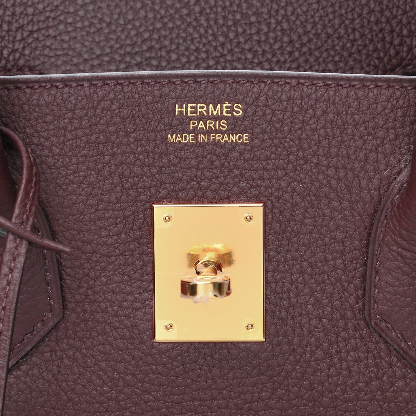 Togo Birkin 35 Bordeaux