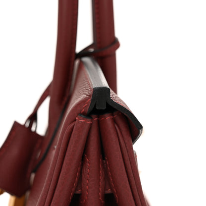 Hermes Togo Birkin 30 Rouge H 12 of 13