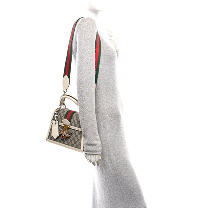 Gucci GG Supreme Monogram Small Queen Margaret Top Handle Bag White 2 of 10