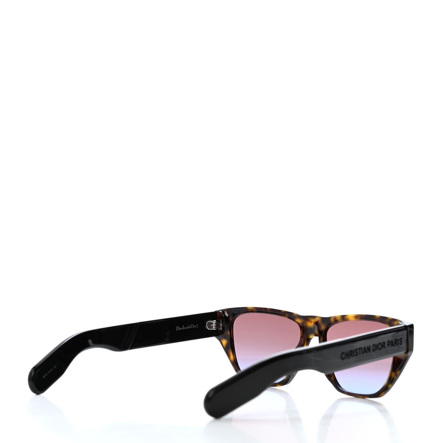Christian Dior Inside Out 2 Sunglasses Black Havana 4 of 4