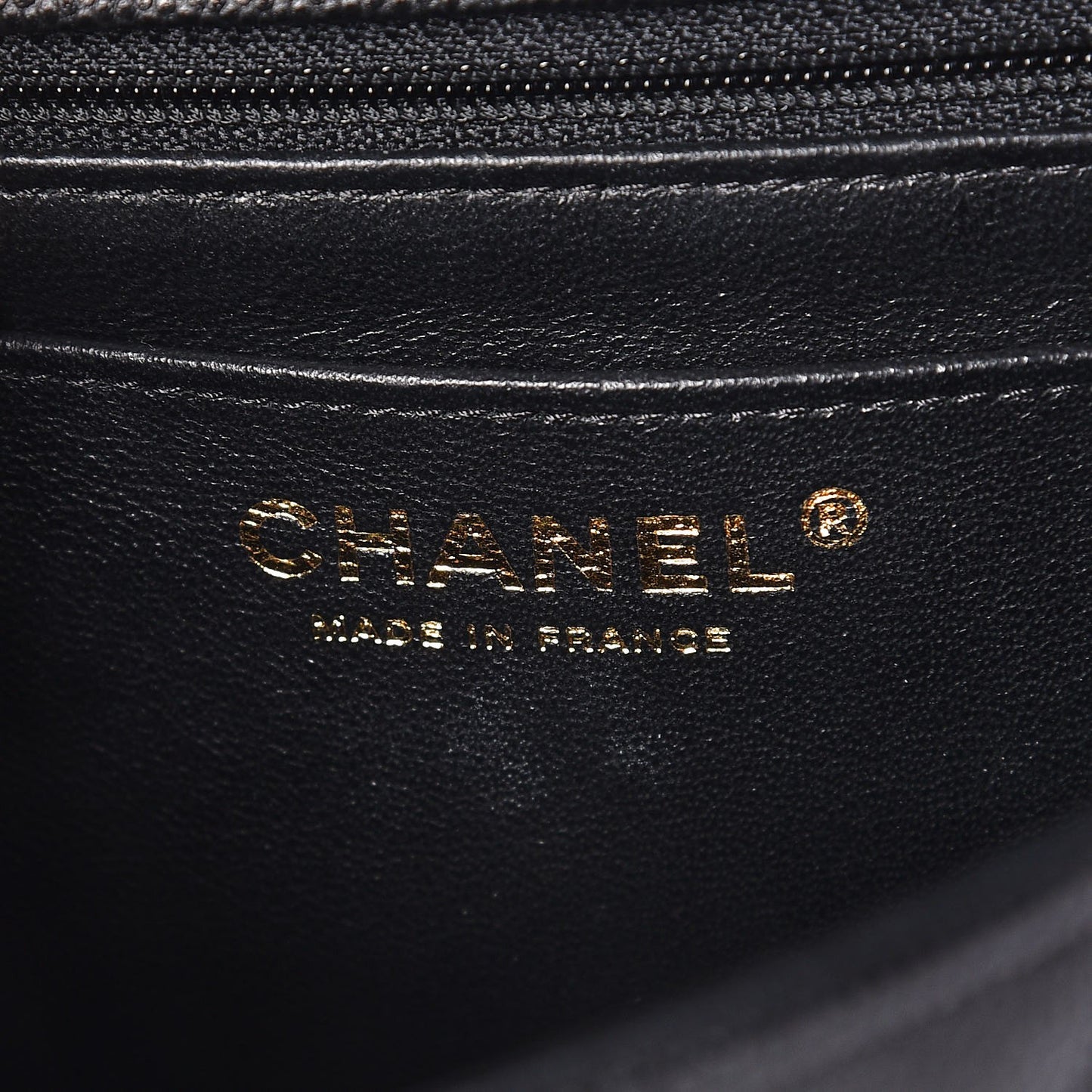 Caviar Quilted Mini Rectangular Flap Black