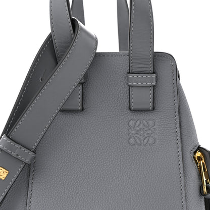 Loewe Grained Calfskin Small Hammock Shoulder Bag Asphalt 7 of 12