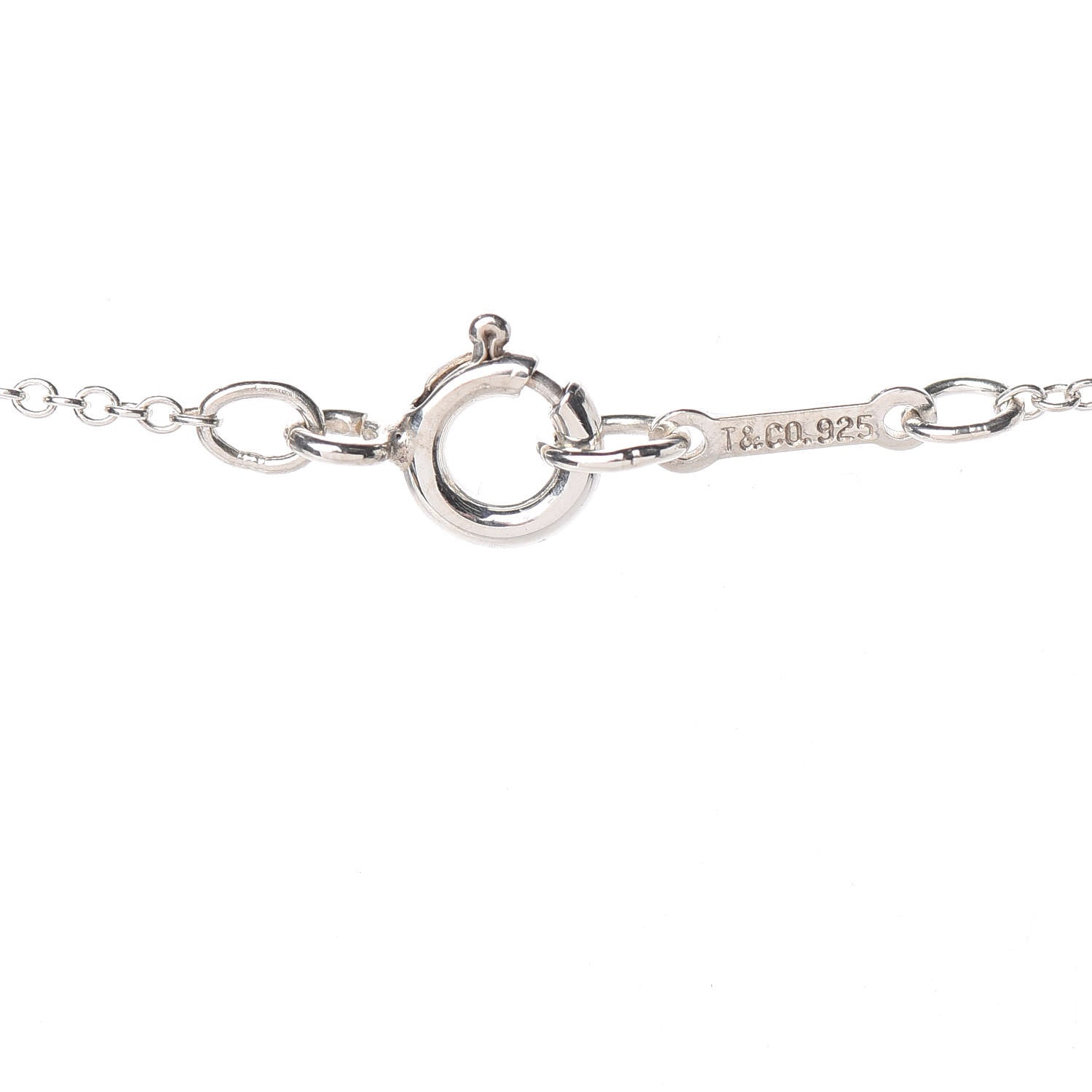 Tiffany Sterling Silver 18K Yellow Gold Daisy Pendant Necklace 5 of 6