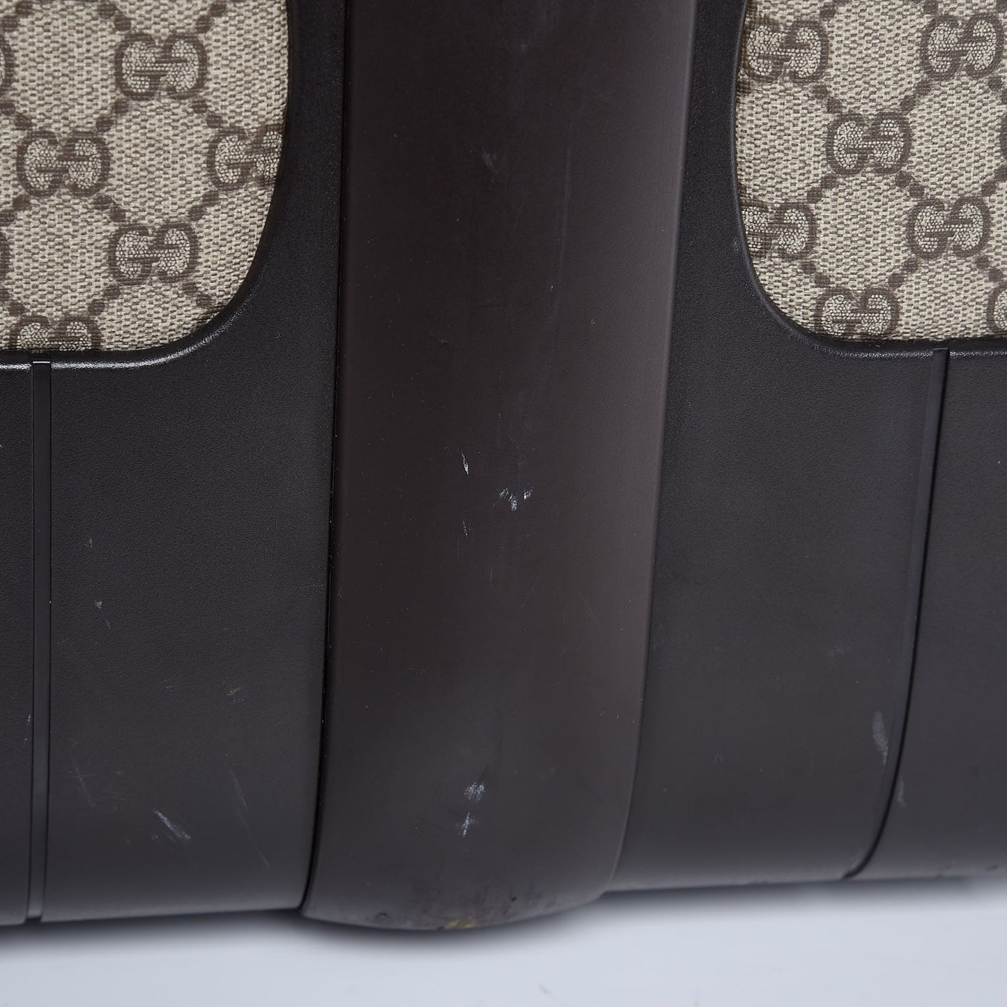 GG Plus Monogram Small Interlocking G Trolley Brown