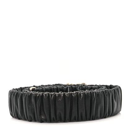 Chanel Lambskin Crystal CC Belt 85 34 Black 2 of 4