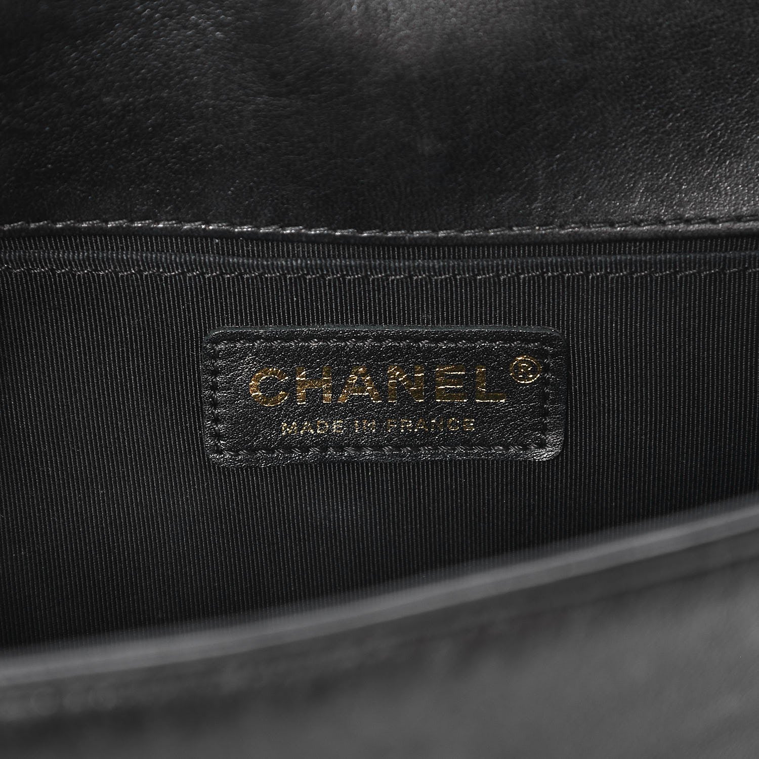 Chanel Calfskin Quilted Medium Boy Flap Black 6 of 7